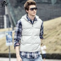 傲暴马新款男试马甲Y-004