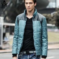 傲暴马秋冬新款男式棉衣加厚仿皮棉衣WBM13P027