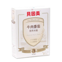 贝因美爱+牛肉番茄营养米粉225g