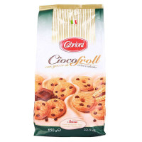 卡布莱妮Cabrioni 可可粒曲奇饼干650g袋装 意大利进口