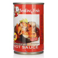 乐鱼Smiling Fish 辣酱鲭鱼罐头155克罐装 泰国进口