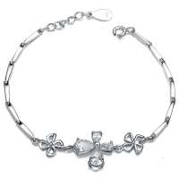 唯一(Winy) 925纯银手链 爱恋 时尚典雅 女款手链  配精美礼盒 194SL4