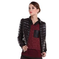 2013新款 雪中飞羽绒服 女立领耸肩飞羽绒 X1301018