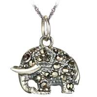 唯一(Winy)925纯银项链 小象 欧美风 奢华 高贵 配礼盒 622XL4