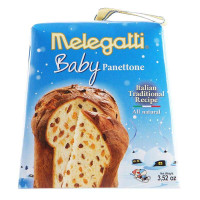莫丽塔Melegatti 迷你贝娜通节日蛋糕100g盒装 意大利进口
