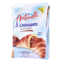 安东尼Antonelli 可可酱夹心牛角面包250g袋装 意大利进口