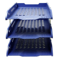 真彩35E506 三层组装式文件盘 单个装 颜色随机