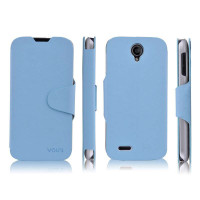 vouni联想A830简约系列皮套天蓝