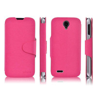 vouni联想A830简约系列皮套桃红