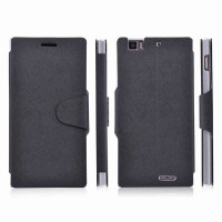 vouni简约系列皮套联想K900黑色