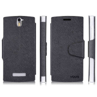 vouni简约系列皮套OPPOFIND5(X909黑色