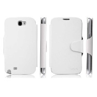 vouni简约系列皮套NOTE2N7100白色