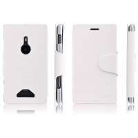 vouni简约系列皮套NOKIA925白色