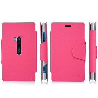 vouni简约系列皮套NOKIA920桃红