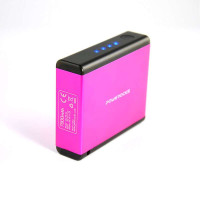 POWEROCKS移动电源magiccube7800毫安玫红色