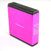 POWEROCKS移动电源magiccube10400毫安玫红色