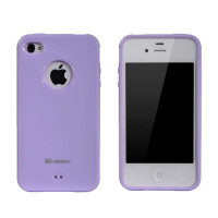 MEGIX iPhone4保护壳琥珀系列紫色