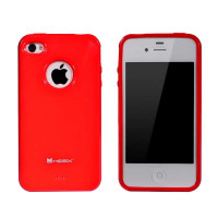 MEGIX iPhone4保护壳琥珀系列红色