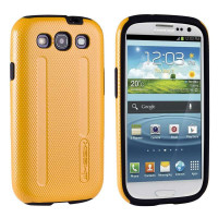MEGIX 三星i9300双重铠甲保护套内黑外黄