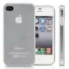 TAKEFANSTPU硅胶手机保护套苹果iPhone4/4s白色