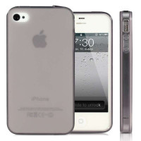 TAKEFANSTPU硅胶手机保护壳苹果iPhone4/4s灰色