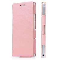 TAKEFANS超薄手机皮套华为P6粉色