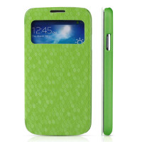 TAKEFANS莹彩潮商务系列手机皮套三星GalaxyS4绿色