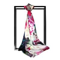 美帜高档真丝喷绘大方巾-闪耀时光