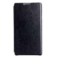 卡来登英伦系列 华为 ASCEND G700 侧翻保护套 黑色