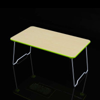 大豪床上笔记本电脑桌 床上学习桌 小饭桌 折叠电脑桌I100绿色 床上 桌面两用