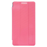 倍思 柔美皮套 华为 荣耀3 玫红色