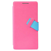 倍思 信仰皮套 华为 荣耀3 玫红色