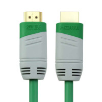 绿联(UGREEN)11154HDMI数字高清连接线1.4版电脑PS3xbox360接电视3米豪华版(绿色)