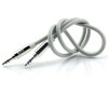 绿联(UGREEN)10555AUX车用音频线苹果iphone4ipodipad音频线3.5mm公对公对录线2米(灰色)
