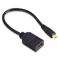 绿联(UGREEN)20134MicroHDMI公头转HDMI母头转接线微型转标准