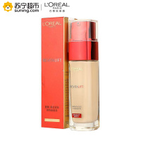 欧莱雅(LOREAL)复颜提拉紧肤精华粉底液30ml 110柔粉白
