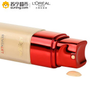 欧莱雅(LOREAL)复颜提拉紧肤精华粉底液30ml 110柔粉白