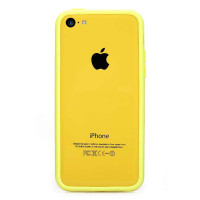 X-DORIA苹果iPhone 5C莹彩边框保护套悦目黄