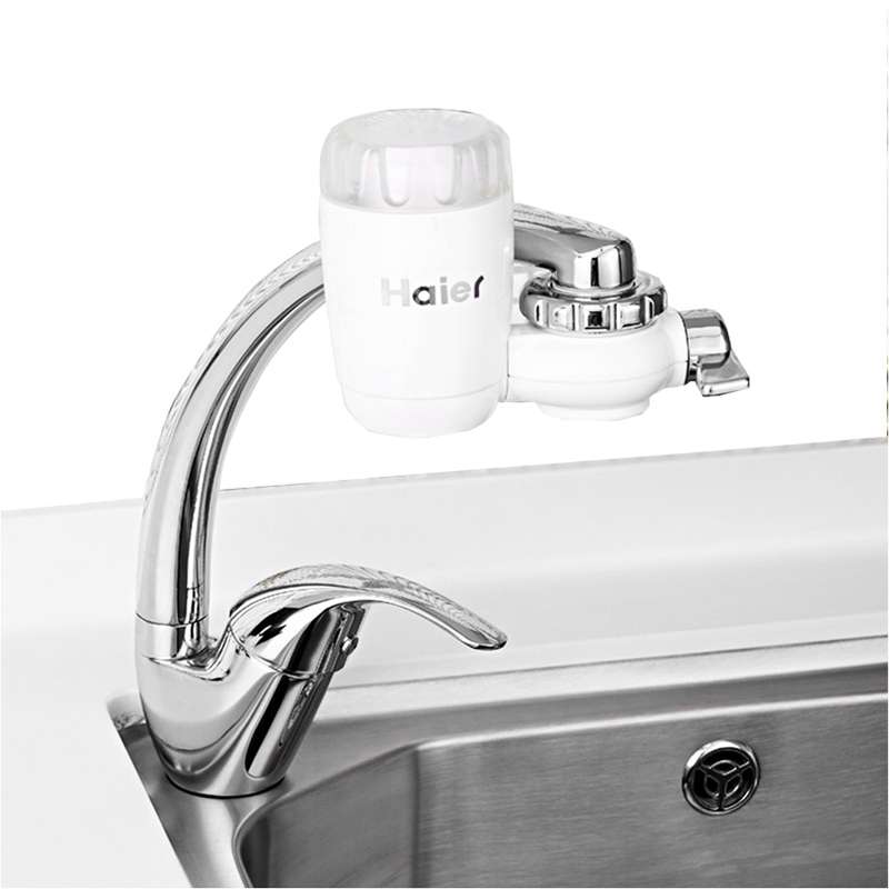 海尔净水器水龙头净水器家用水龙头过滤器自来水过滤器HT101-1高清大图