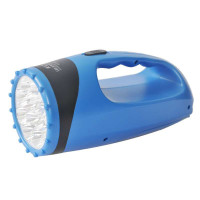 快灵通充电手提式LED手电筒探照灯应急灯ST996蓝色