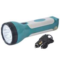 快灵通带车充LED充电台灯手电筒二合一SE855A蓝色