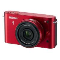 尼康 可换镜数码相机 J1(10mm/2.8)红+原装包