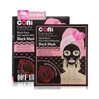 coni beauty黑玫瑰抗氧化嫩白黑面膜28ml*5片