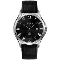 FEELS 王子黑盘皮带男表 F3222GB