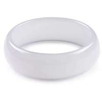 Lux-women 天然白玛瑙手镯-白璧无瑕(附权威鉴定证书)LW13031303887