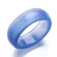 Lux-women 玛瑙戒指-蓝色