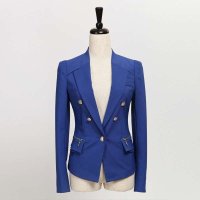 金苑 2013秋季新款女装 通勤OL西装领长袖小西装外套D33108