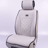 正品福客思新时代技术会呼吸的汽车 健康坐垫 四季通用座垫--前程似锦 灰色