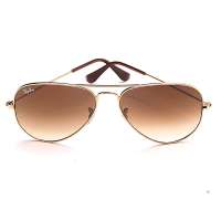 雷朋(Ray-Ban)RB3025 001/51 62mm 金属镜架褐色渐变太阳镜