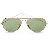 雷朋(Ray-Ban)RB3025 001/14 58mm 金属镜架绿色太阳镜